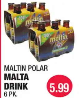Carnicerias Jimenez MALTIN POLAR MALTA DRINK offer