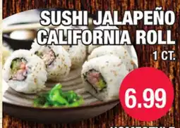 Carnicerias Jimenez SUSHI JALAPEÑO CALIFORNIA ROLL offer