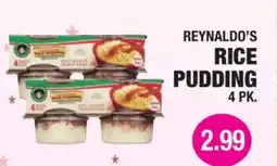 Carnicerias Jimenez REYNALDO'S RICE PUDDING offer