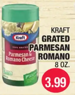 Carnicerias Jimenez KRAFT GRATED PARMESAN ROMANO offer
