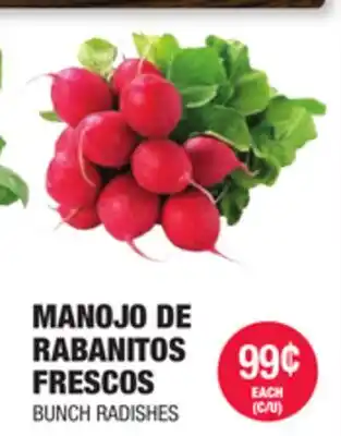 Carnicerias Jimenez MANOJO DE RABANITOS FRESCOS offer