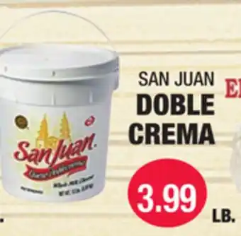 Carnicerias Jimenez SAN JUAN DOBLE CREMA offer