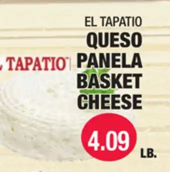 Carnicerias Jimenez EL TAPATIO QUESO PANELA BASKET CHEESE offer