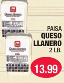 Carnicerias Jimenez PAISA QUESO LLANERO offer