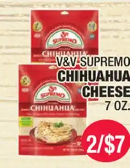 Carnicerias Jimenez V&V SUPREMO CHIHUAHUA CHEESE offer