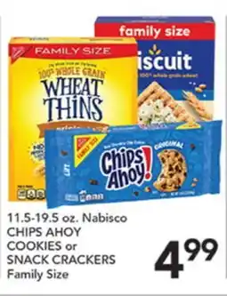 Pete's Fresh Market Nabisco CHIPS AHOY COOKIES or SNACK CRACKERS offer