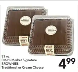 Pete's Fresh Market Pete's Market Signature BROWNIES offer