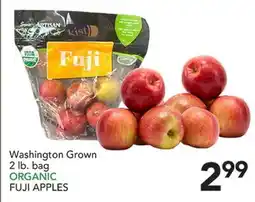Pete's Fresh Market Washington Grown ORGANIC FUJI APPLES offer