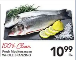 Pete's Fresh Market Fresh Mediterranean WHOLE BRANZINO offer
