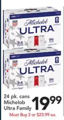 Pete's Fresh Market Michelob Ultra Family offer