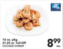 Pete's Fresh Market 21-25 ct. Tail-Off COOKED SHRIMP offer