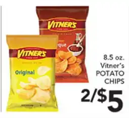 Pete's Fresh Market Vitner's POTATO CHIPS offer