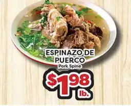 Torres Supermercado Pork Spine offer