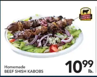 Pete's Fresh Market Homemade BEEF SHISH KABOBS offer