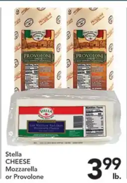Pete's Fresh Market Stella CHEESE Mozzarella or Provolone offer