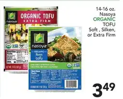 Pete's Fresh Market Nasoya ORGANIC TOFU offer