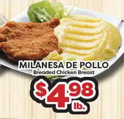 Torres Supermercado MILANESA DE POLLO offer