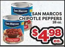 Torres Supermercado SAN MARCOS CHIPOTLE PEPPERS offer