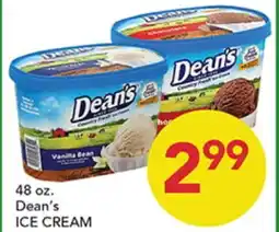 Pete's Fresh Market 48 oz. Dean's ICE CREAM offer