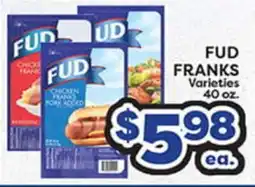 Torres Supermercado FUD FRANKS offer