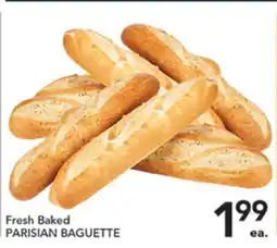 Pete's Fresh Market Fresh Baked PARISIAN BAGUETTE offer
