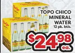 Torres Supermercado TOPO CHICO MINERAL WATER offer