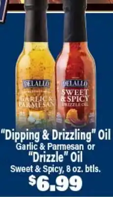 Angelo Caputo's Fresh Market Dipping & Drizzling Oil Garlic & Parmesan or Drizzle Oil Sweet & Spicy offer