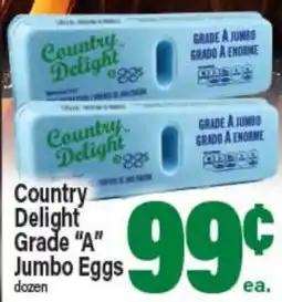 Angelo Caputo's Fresh Market Country Delight Grade A Jumbo Eggs offer