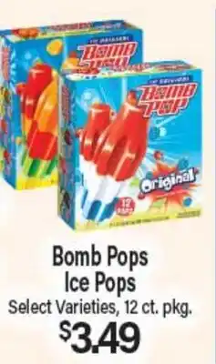 Angelo Caputo's Fresh Market Bomb Pops Ice Pops offer