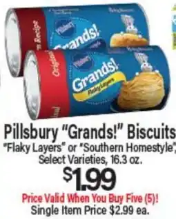Angelo Caputo's Fresh Market Pillsbury Grands! Biscuits offer