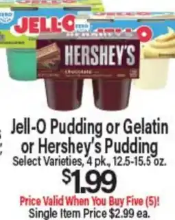 Angelo Caputo's Fresh Market Jell-O Pudding or Gelatin or Hershey's Pudding offer