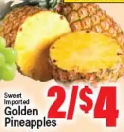 Angelo Caputo's Fresh Market Sweet Imported Golden Pineapples offer