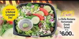 Angelo Caputo's Fresh Market La Bella Romana Homemade Greek Salad offer