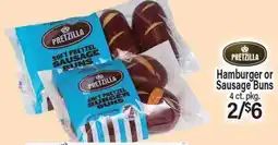 Angelo Caputo's Fresh Market Pretzilla Hamburger or Sausage Buns offer