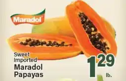 Angelo Caputo's Fresh Market Maradol Sweet Imported Papayas offer