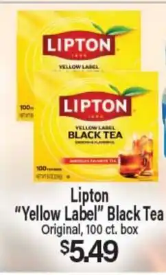 Angelo Caputo's Fresh Market Lipton Yellow Label Black Tea offer