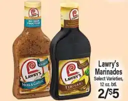Angelo Caputo's Fresh Market Lawry's Marinades offer