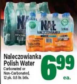 Angelo Caputo's Fresh Market Naleczowianka Polish Water offer