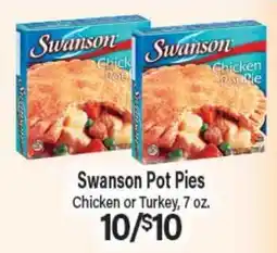 Angelo Caputo's Fresh Market Swanson Pot Pies offer