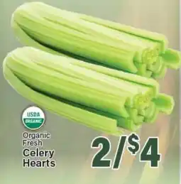 Angelo Caputo's Fresh Market Organic Fresh Celery Hearts offer