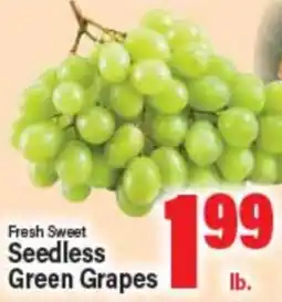Angelo Caputo's Fresh Market Fresh Sweet Seedless Green Grapes offer