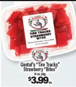 Angelo Caputo's Fresh Market Gustaf's Tire Tracks Strawberry Bites offer