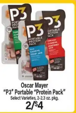 Angelo Caputo's Fresh Market Oscar Mayer P3 Portable Protein Pack offer