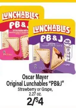 Angelo Caputo's Fresh Market Oscar Mayer Original Lunchables PB&J offer