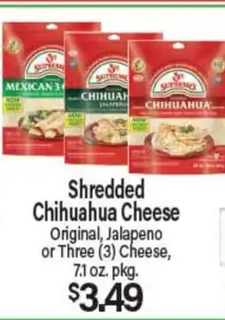 Angelo Caputo's Fresh Market Shredded Chihuahua Cheese offer