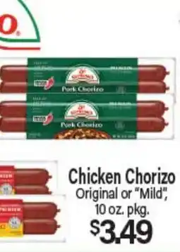 Angelo Caputo's Fresh Market Chicken Chorizo offer