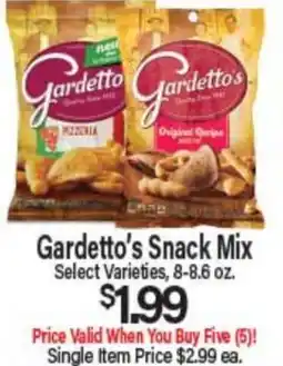 Angelo Caputo's Fresh Market Gardetto's Snack Mix offer