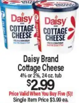 Angelo Caputo's Fresh Market Daisy Brand Cottage Cheese offer
