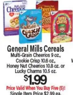 Angelo Caputo's Fresh Market General Mills Cereals offer