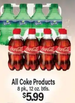 Angelo Caputo's Fresh Market All Coke Products offer